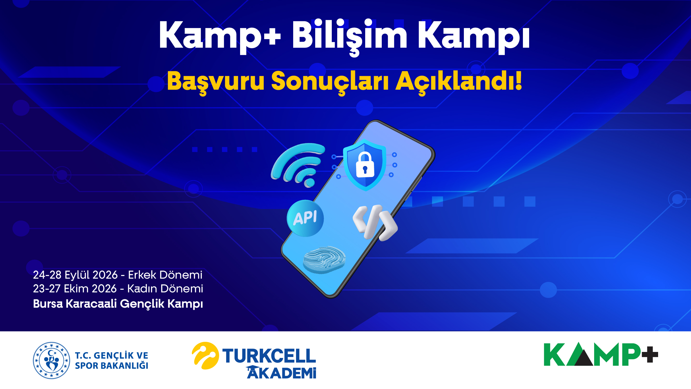 KAMP+ BİLİŞİM KAMPI (ERKEK)